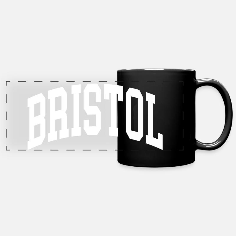 Bristol - Full Colour Panoramic Mug - black