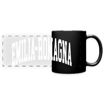 Emilia-Romagna - Full Colour Panoramic Mug - black - Front