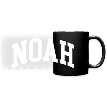 Noah - Full Colour Panoramic Mug - black - Front