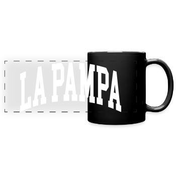 La Pampa - Full Colour Panoramic Mug - black - Front