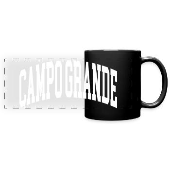 Campo Grande - Panorama-Tasse farbig - Schwarz - Vorne