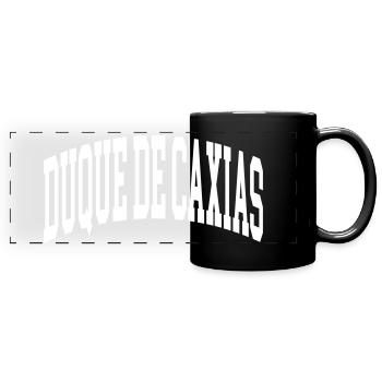 Duque de Caxias - Full Colour Panoramic Mug - black - Front