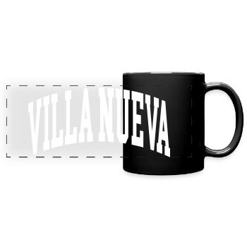 Villa Nueva - Panorama-Tasse farbig - Schwarz - Vorne