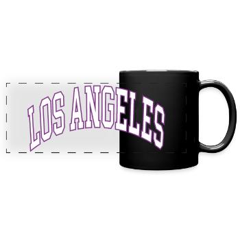 Los Angeles - Full Colour Panoramic Mug - black - Front