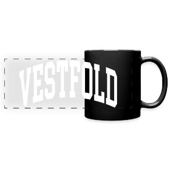 Vestfold - Full Colour Panoramic Mug - black - Front