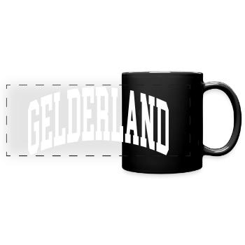 Gelderland - Full Colour Panoramic Mug - black - Front