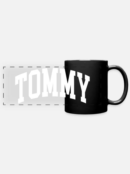 Tommy - Panorama-Tasse farbig - Schwarz