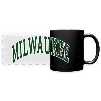 Milwaukee - Panorama-Tasse farbig - Schwarz - Vorne