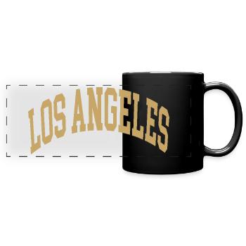 Los Angeles - Full Colour Panoramic Mug - black - Front