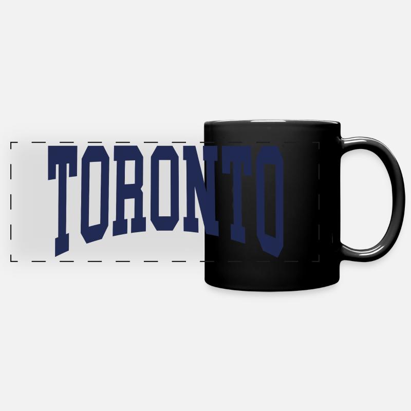 Toronto - Full Colour Panoramic Mug - black