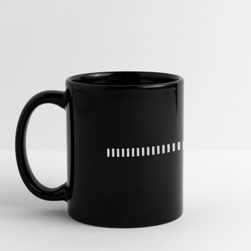 dashed dash Full Colour Panoramic Mug