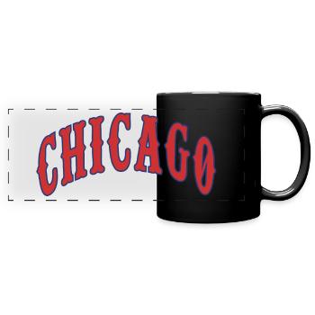 Chicago - Panoramamok gekleurd - zwart - Voor