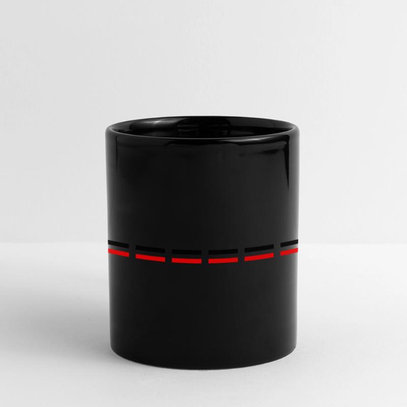 Line dashed Full Colour Panoramic Mug
