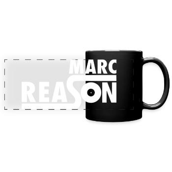 Marc Reason DJ - Full Colour Panoramic Mug - black - Front