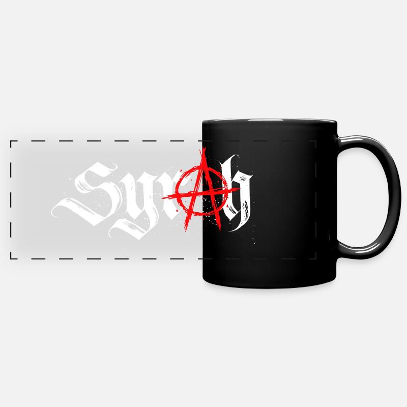 syrah_anarchie - Full Colour Panoramic Mug - black