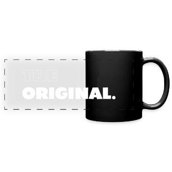 The Original - Panorama-Tasse farbig - Schwarz - Vorne
