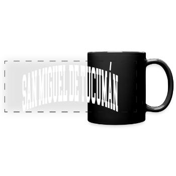 San Miguel de Tucumán - Full Colour Panoramic Mug - black - Front
