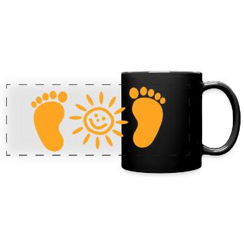 Kids kids - Full Colour Panoramic Mug - black - Front