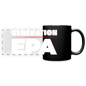 Generation EPA - Full Colour Panoramic Mug - black - Front
