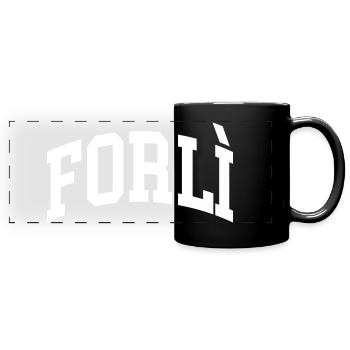 Forlì - Full Colour Panoramic Mug - black - Front
