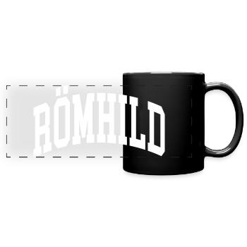 Römhild - Full Colour Panoramic Mug - black - Front