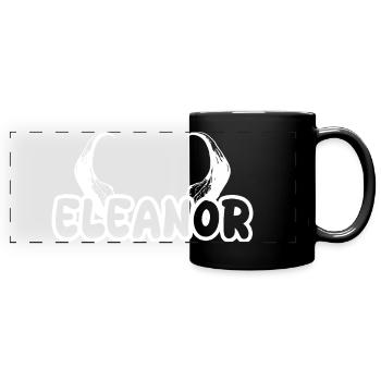 Eleanor dans le rôle d’Eleanor - Mug panoramique uni - noir - Devant
