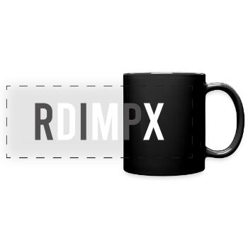 RIP DMX - Full Colour Panoramic Mug - black - Front