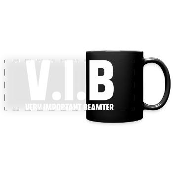 Civil servant - Full Colour Panoramic Mug - black - Front