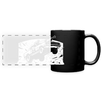 Cool Demolition Derby Season Gift - Full Colour Panoramic Mug - black - Front