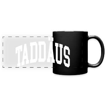 Mister - Full Colour Panoramic Mug - black - Front