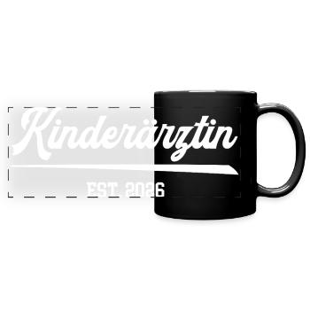 Paediatrician 2026 Degree in Specialist Training - Full Colour Panoramic Mug - black - Front