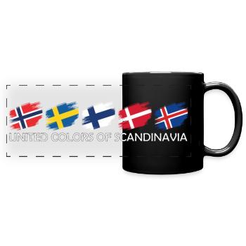 United Colors of Scandinavia - Panorama-Tasse farbig - Schwarz - Vorne