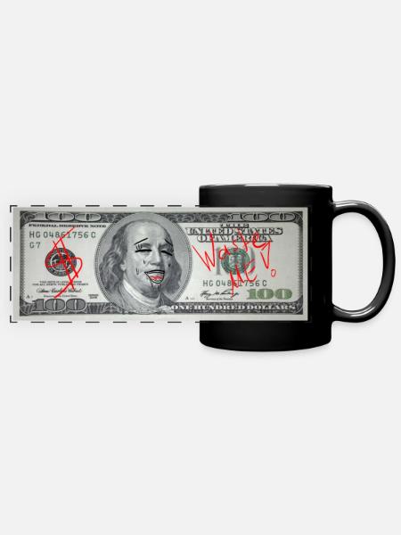 Déchets moi! - Mug panoramique uni - noir