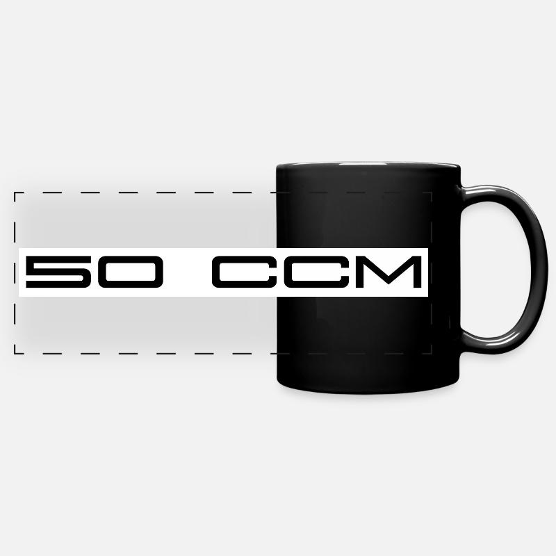 PURE 50 CCM - Panorama-Tasse farbig - Schwarz