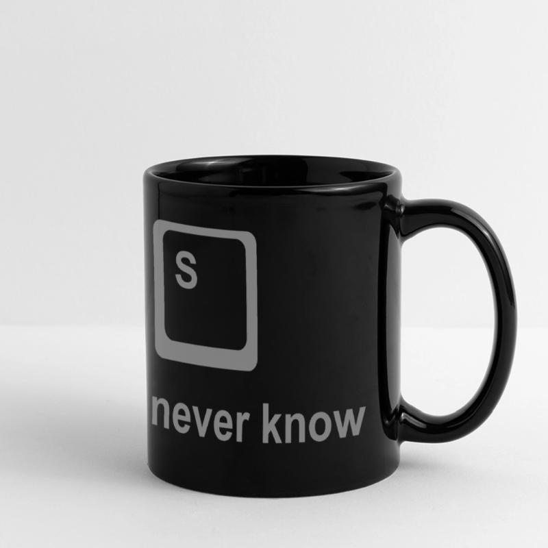 Ctrl S Shirt – Save It Nerd Humor for Developers Panorama-Tasse farbig