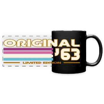 1963 - Panorama-Tasse farbig - Schwarz - Vorne