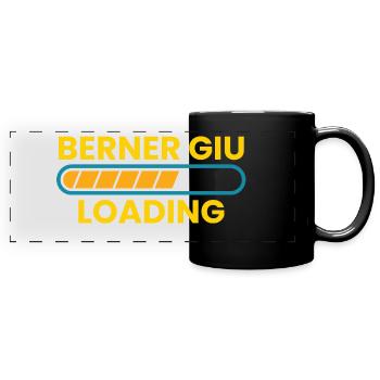 Berner Giu Loading Bern - Panorama-Tasse farbig - Schwarz - Vorne