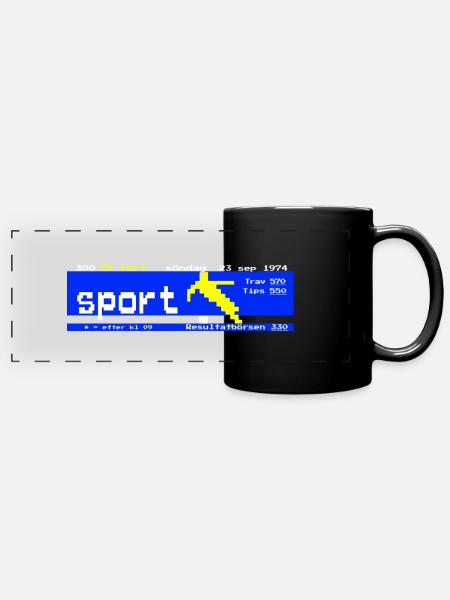 Seite 300 - Panorama-Tasse farbig - Schwarz
