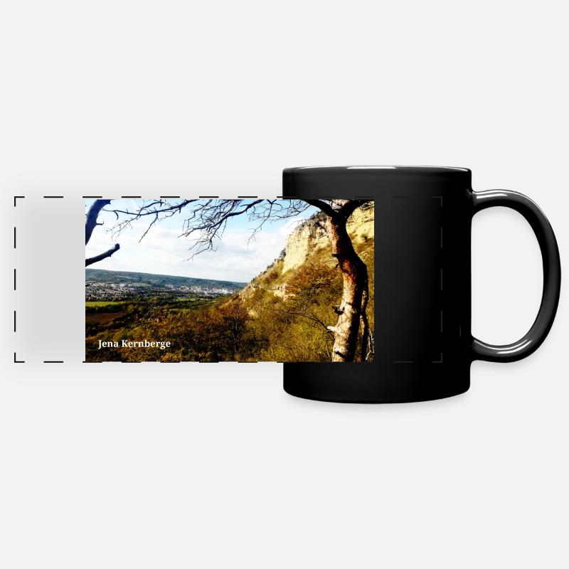 Jena Kernberge - Full Colour Panoramic Mug - black