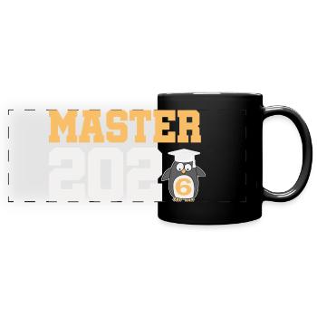 Master 2026 Graduation Graduation - Full Colour Panoramic Mug - black - Front
