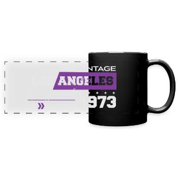 1973 Vintage Born Legend 51 Birthday - Full Colour Panoramic Mug - black - Front