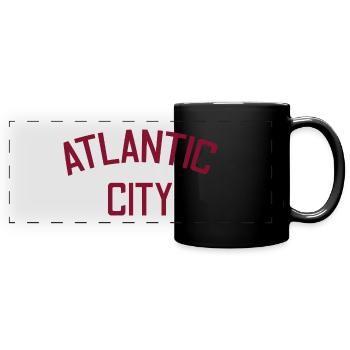 Atlantic City - Est. 1854 - New Jersey - USA - Panorama-Tasse farbig - Schwarz - Vorne