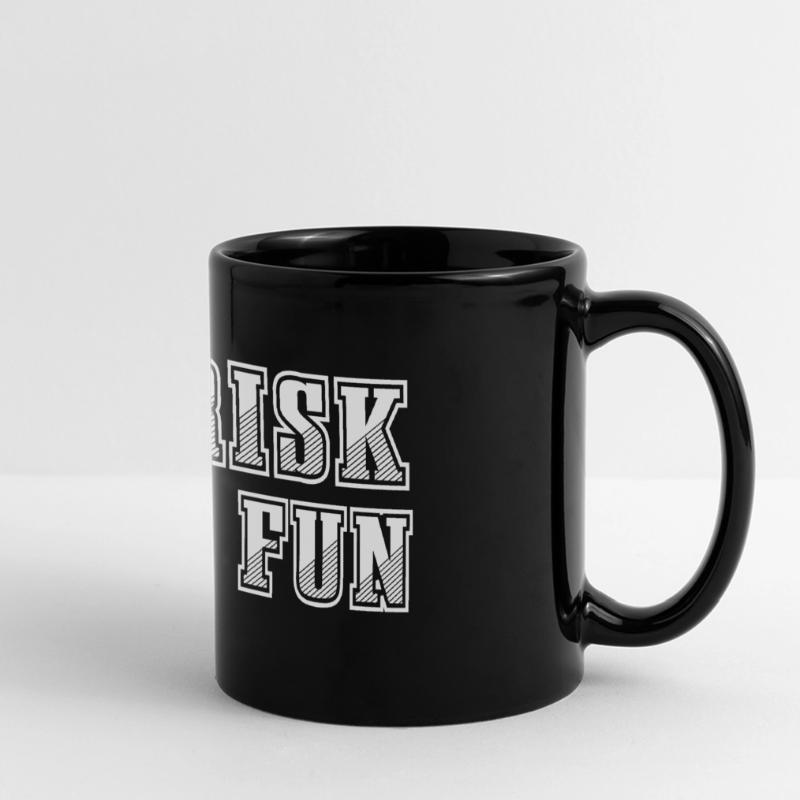 Pas de risque juste du plaisir Mug panoramique uni