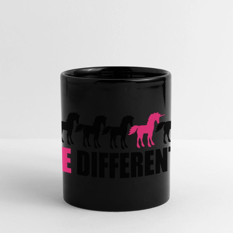 série soit différente licorne conception de modèle Mug panoramique uni