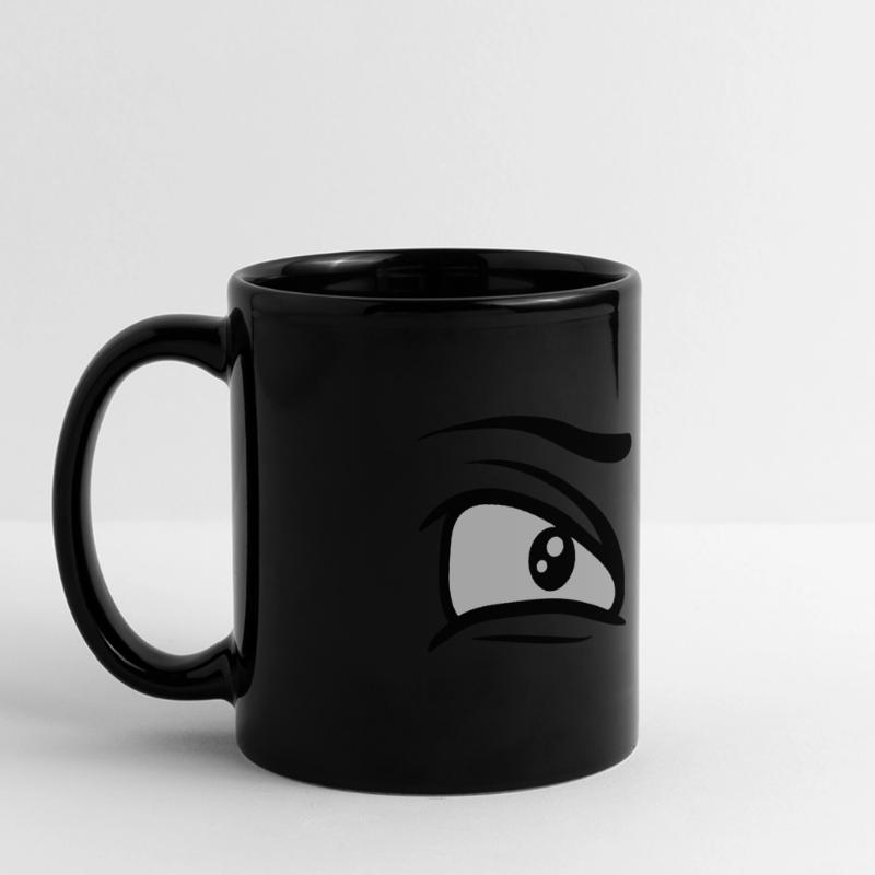 Volonté Yeux déterminés Mug panoramique uni