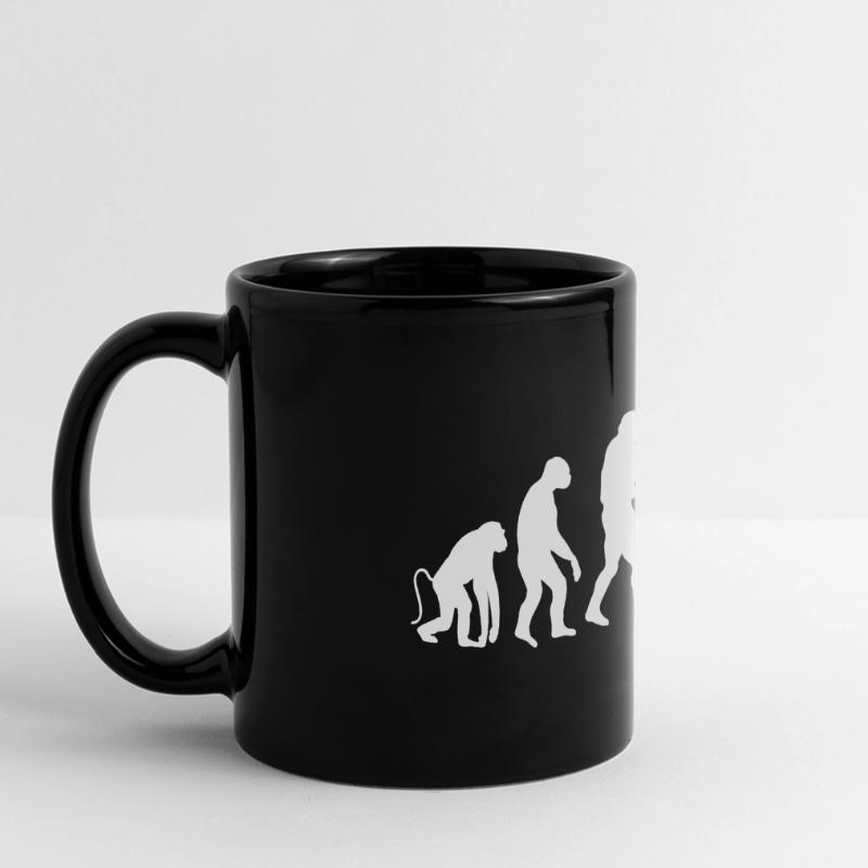 karate evolution Panorama-Tasse farbig