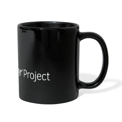 Zephyr Project Logo (white) - Mug panoramique uni