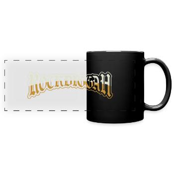 Rockdiggah Rock (Kleidung) Rock Musik - Panorama-Tasse farbig - Schwarz - Vorne