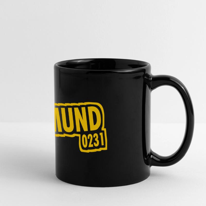 Dortmund - 0231 - Area Code Full Colour Panoramic Mug