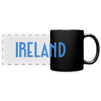 Ireland - Full Colour Panoramic Mug - black - Front